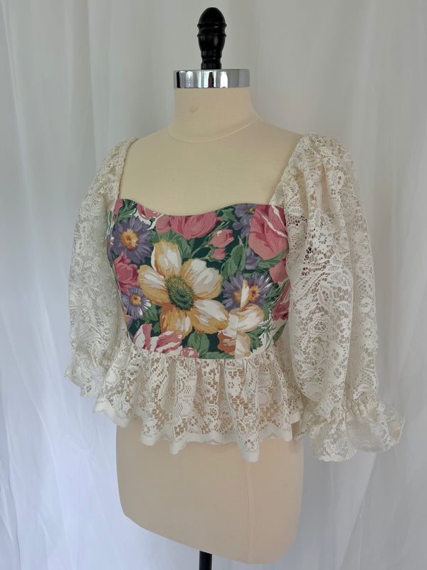 Fleur Puff Sleeve Top